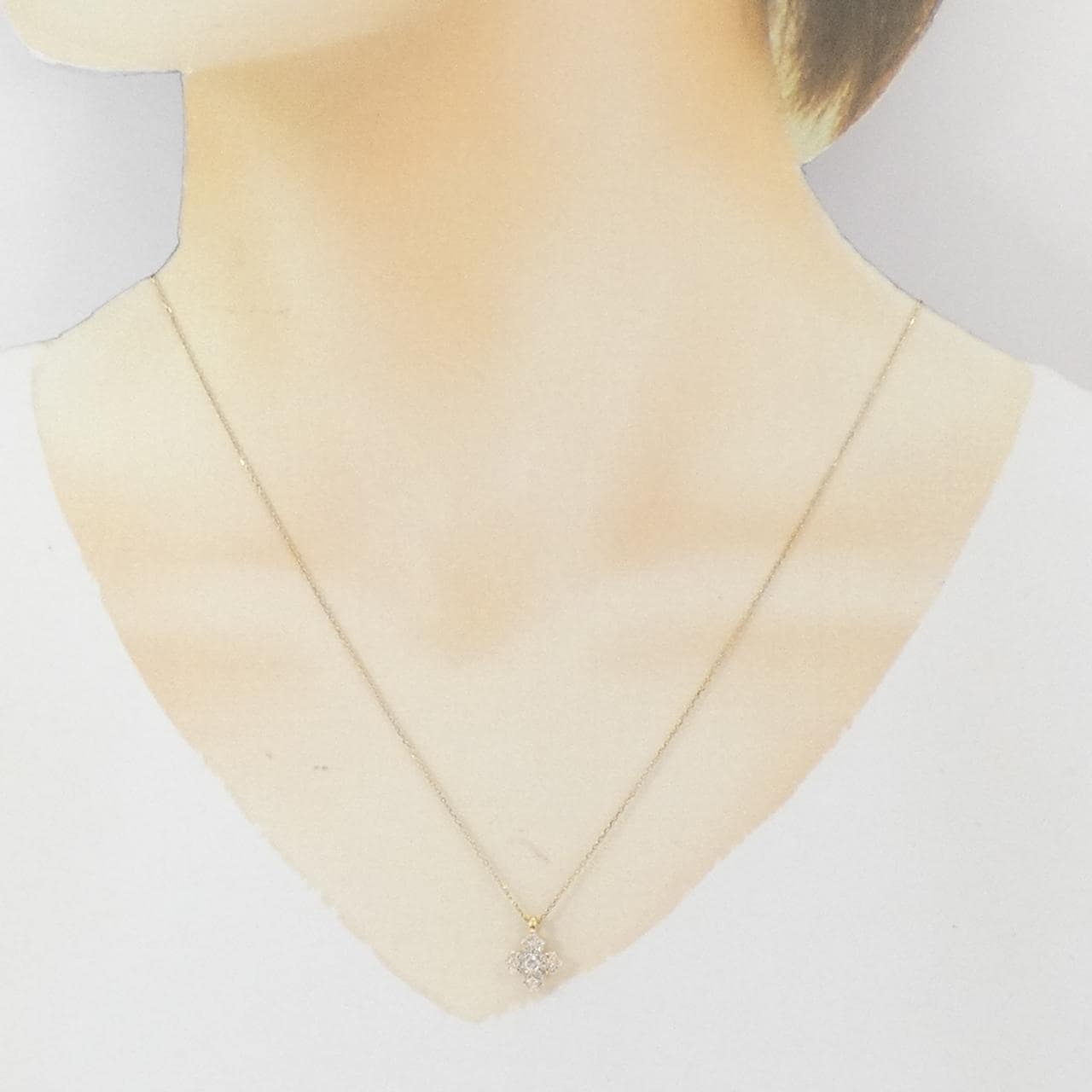 ポンテヴェキオ ダイヤモンド ネックレス 0.30CT