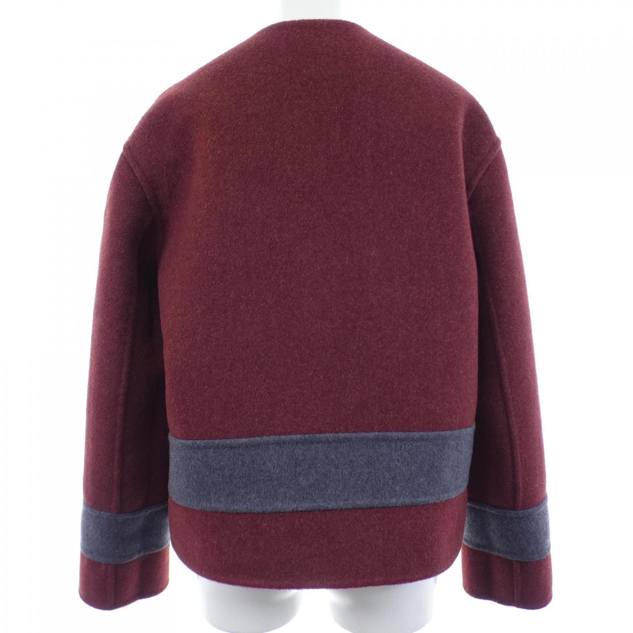 エルメス HERMES *77-7101 ノーカラージャケット