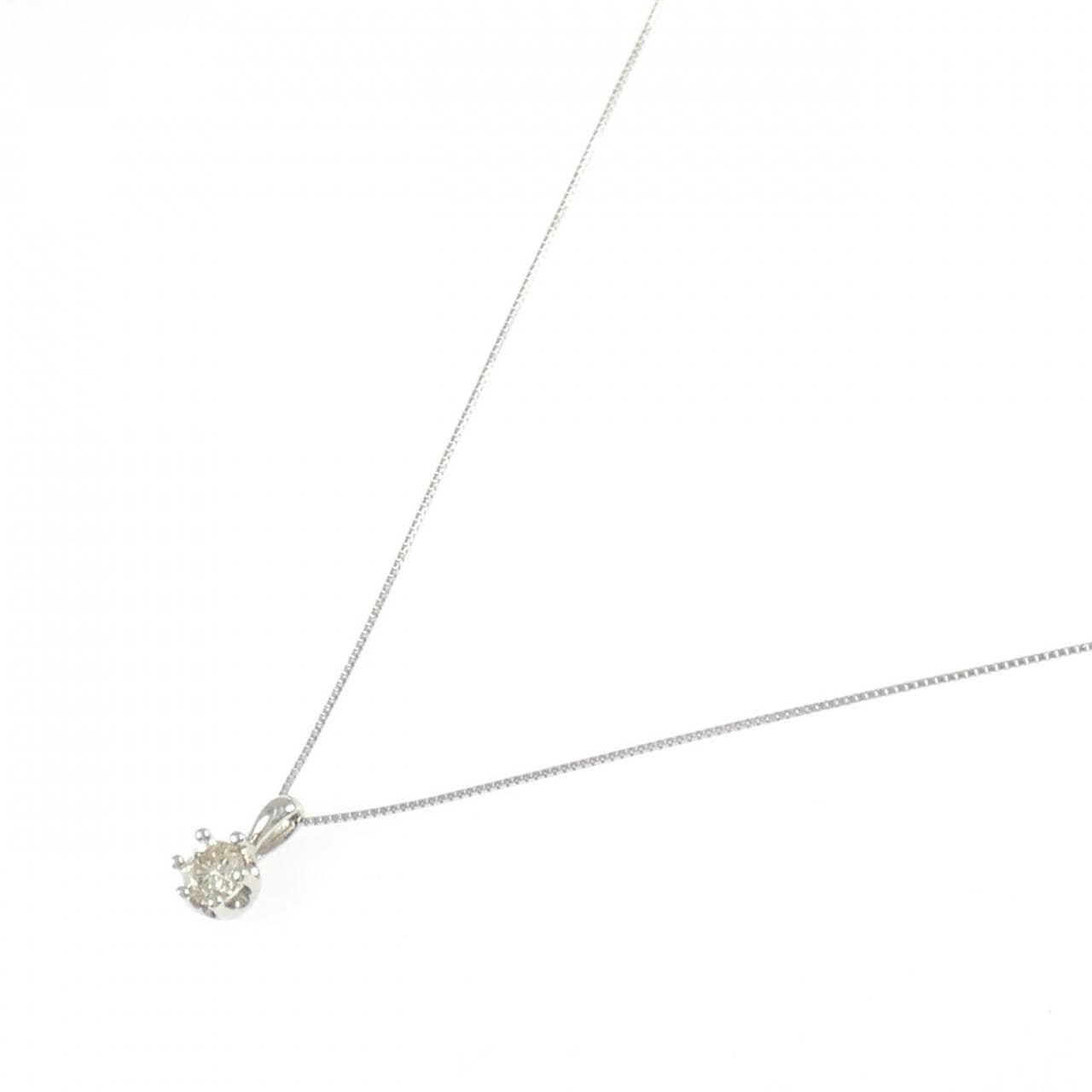 PT900/PT850 ダイヤモンド ネックレス 0.20CT