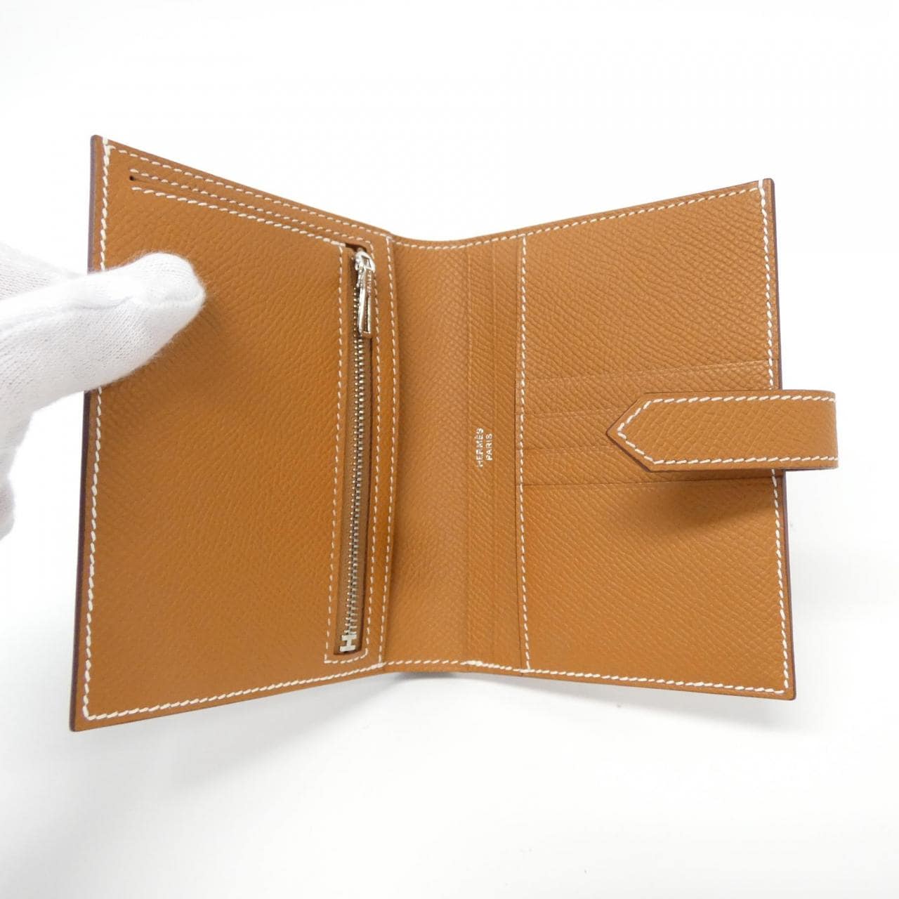 【未使用品】エルメス ベアン コンパクト 039790CK 財布