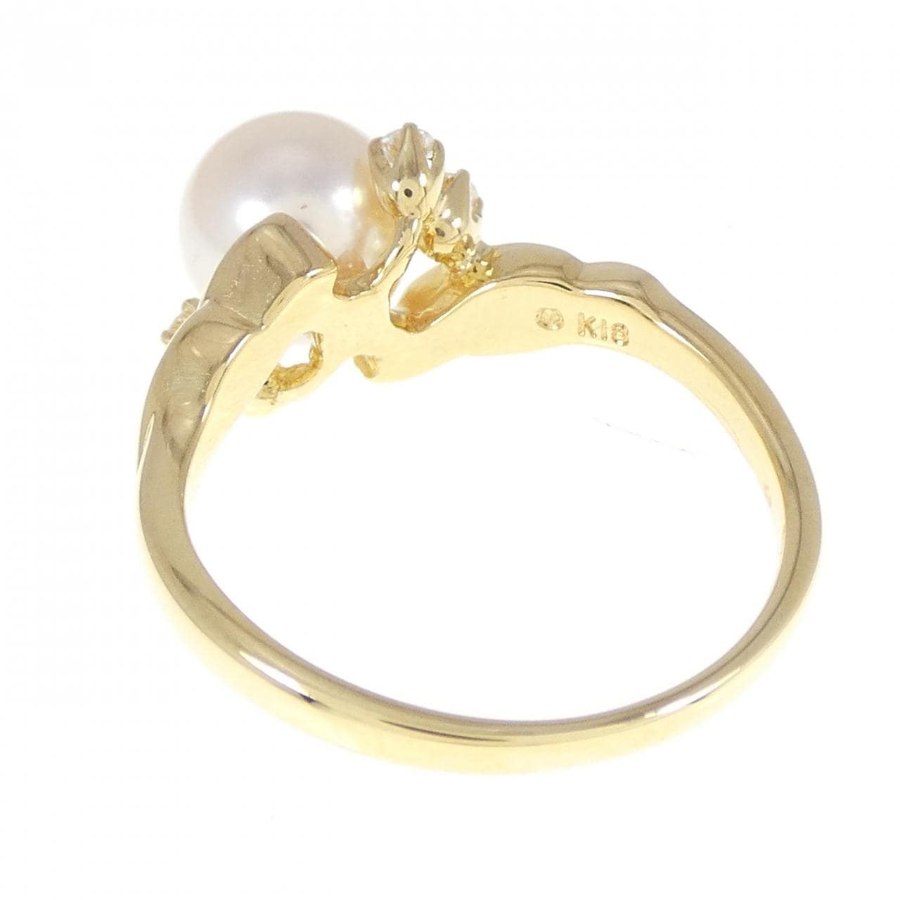 MIKIMOTO Akoya pearl ring 7.4mm