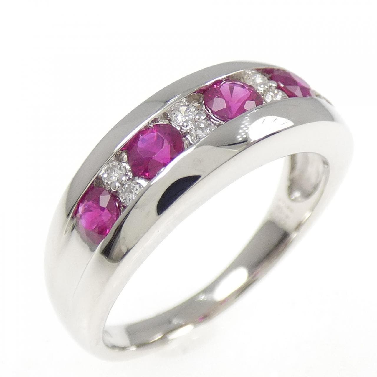 PT900 ルビー リング 0.81CT