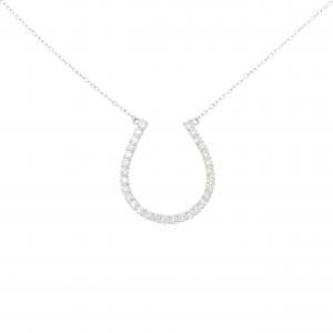 PT ホースシュー ダイヤモンド ネックレス 1.00CT