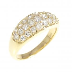 K18YG ダイヤモンド リング 1.10CT