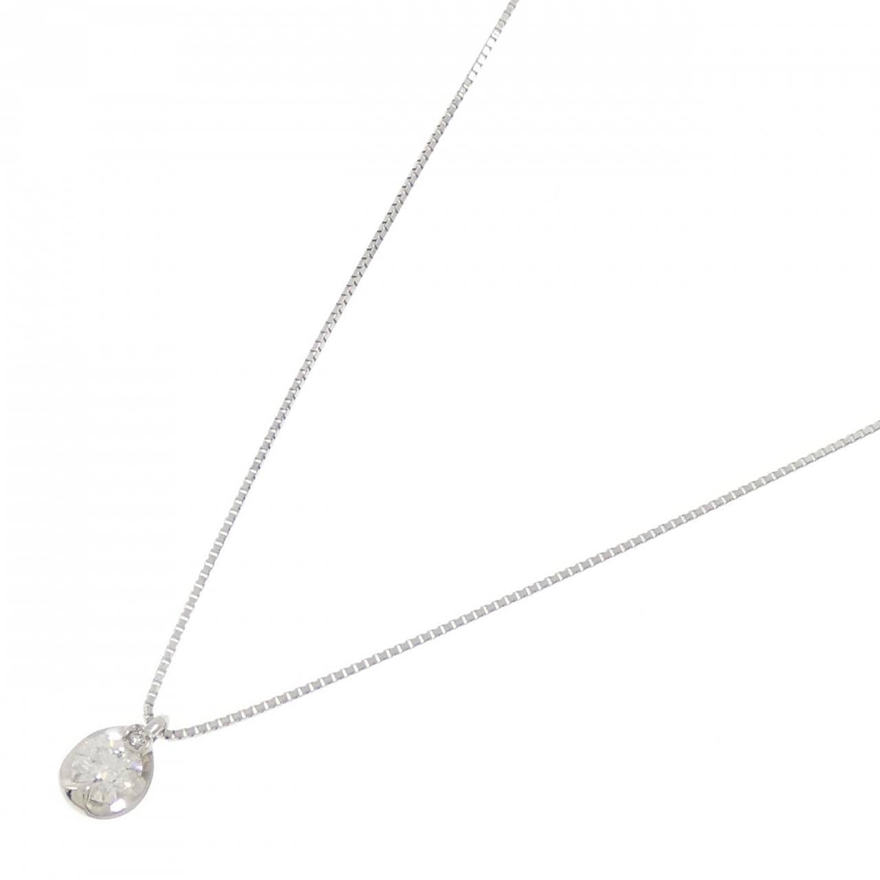 PT900/PT850 ダイヤモンド ネックレス 0.314CT