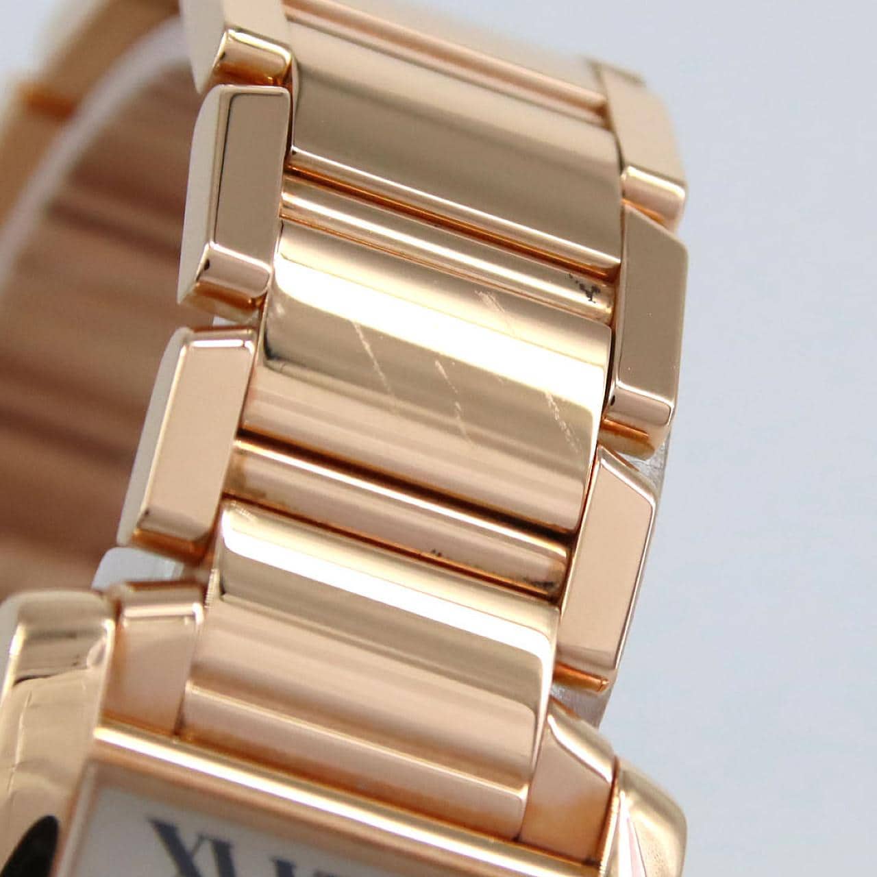 カルティエ タンクフランセーズSM PG W500264H PG･RG クォーツ