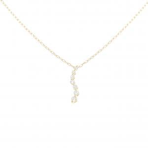K18YG ダイヤモンド ネックレス 0.15CT