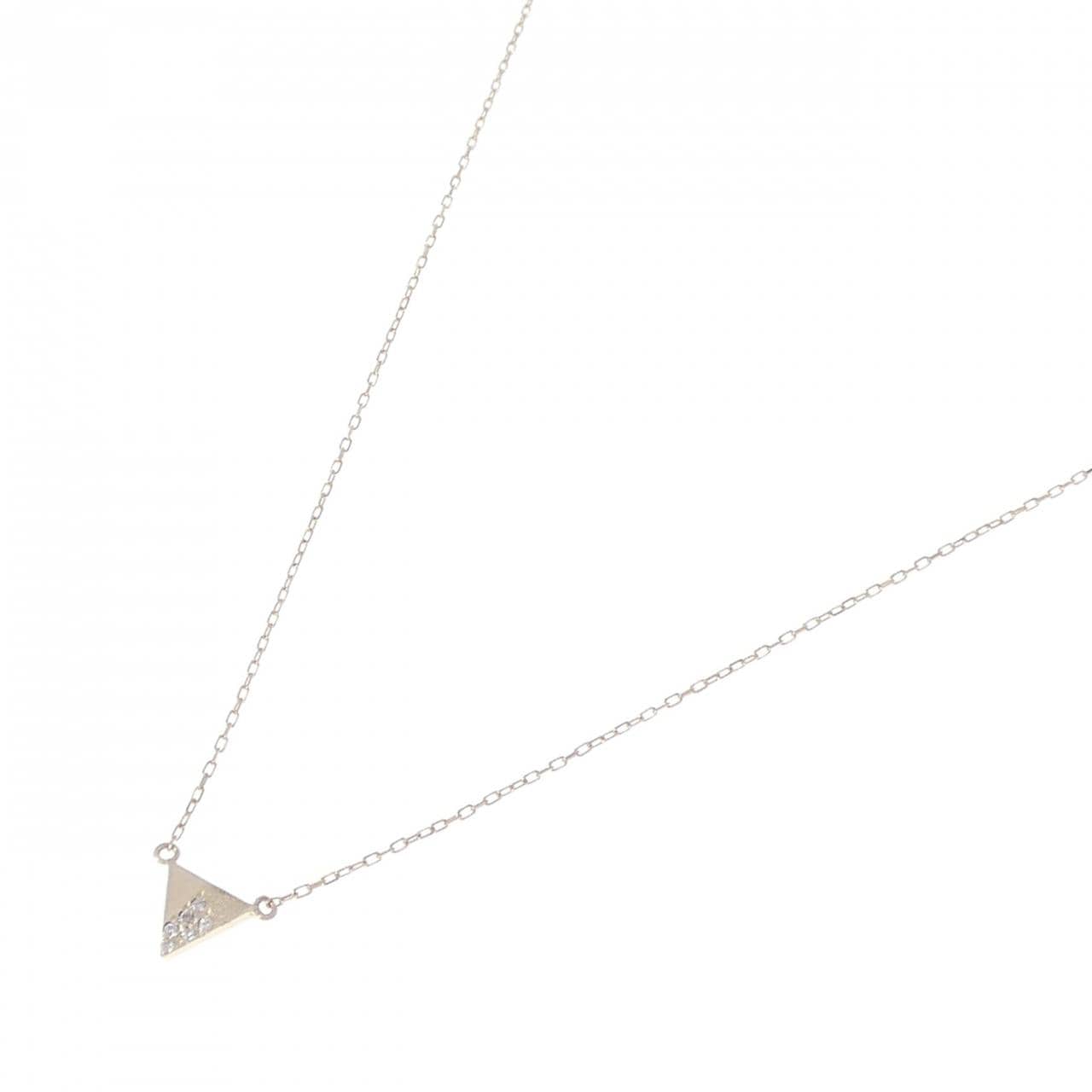 K10YG ダイヤモンド ネックレス 0.01CT