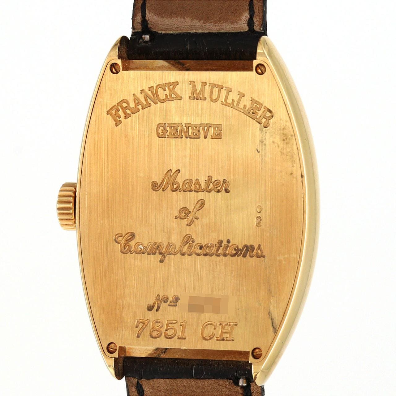 【ノーメンテナンス還元価格】フランクミュラー トノウカーベックスクレイジーアワーズ RG 7851CH PG･RG 自動巻