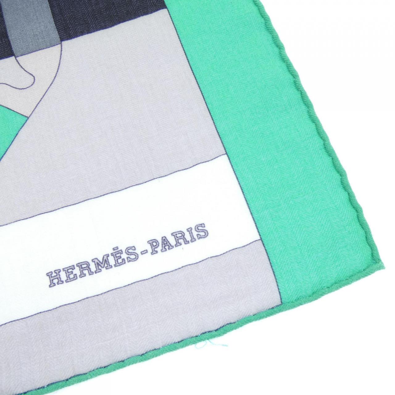 エルメス HERMES ROCABAR 242708S カレジェアン140 ショール