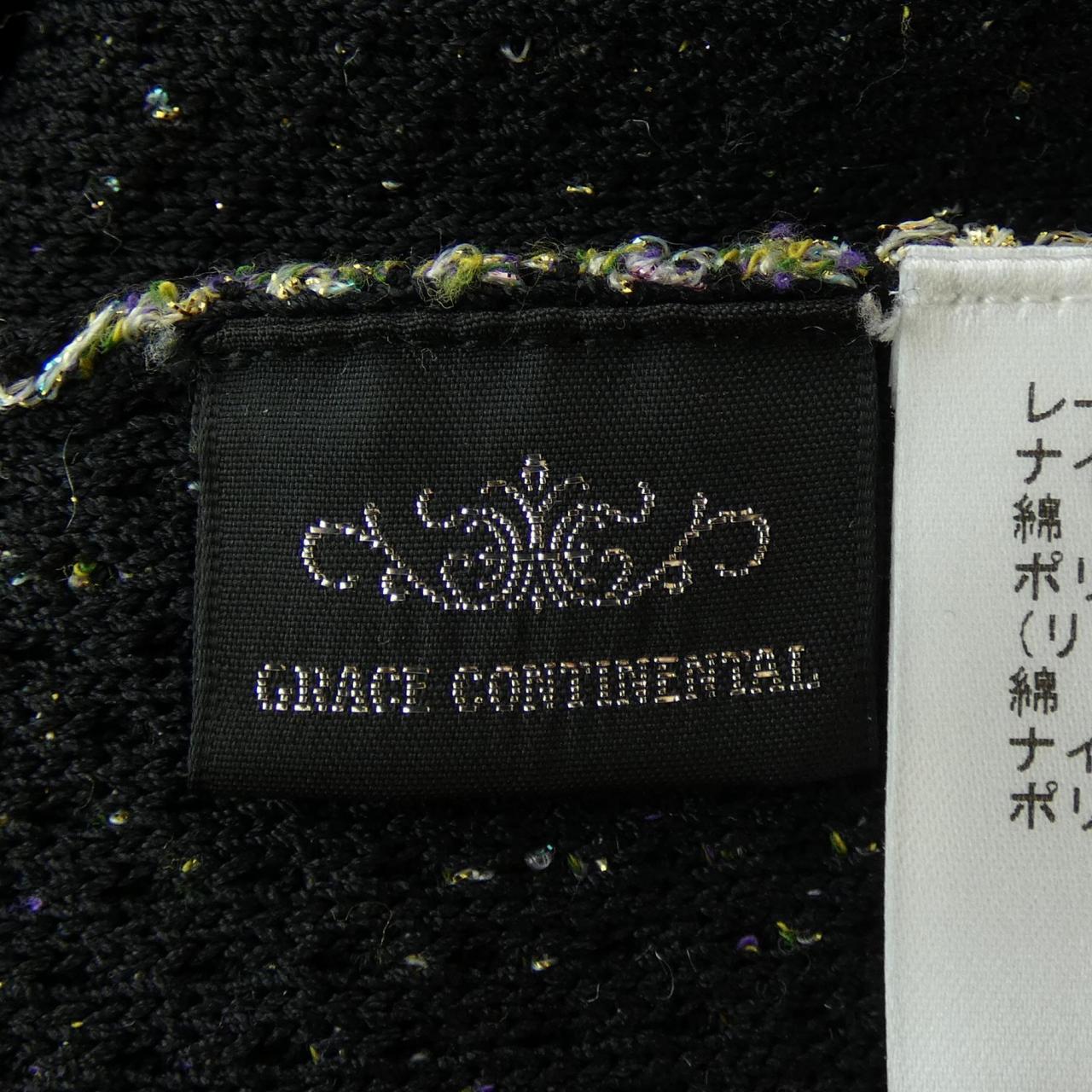 灰色歐陸GRACE CONTINENTAL連衣裙