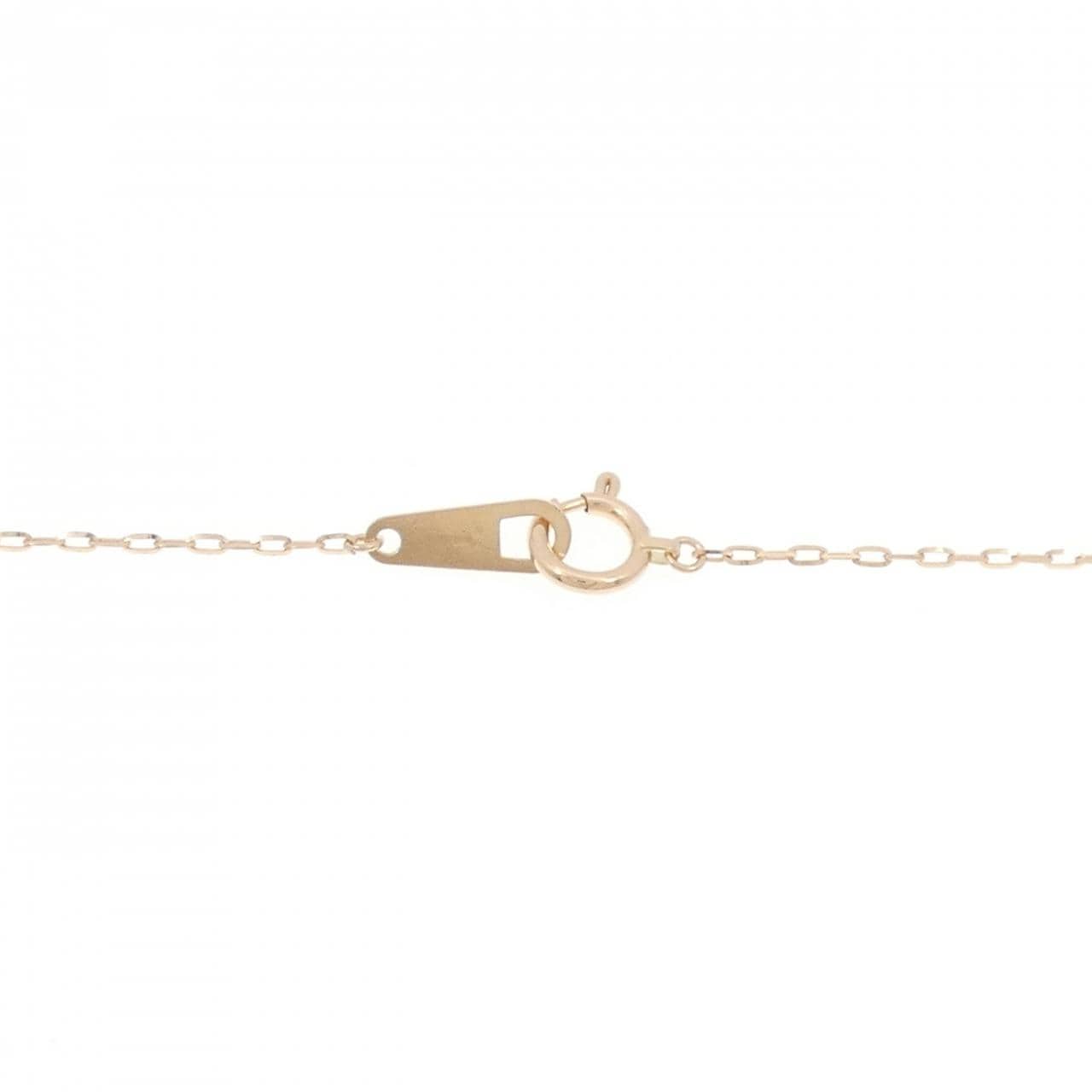 K18PG フラワー ダイヤモンド ネックレス 1.00CT