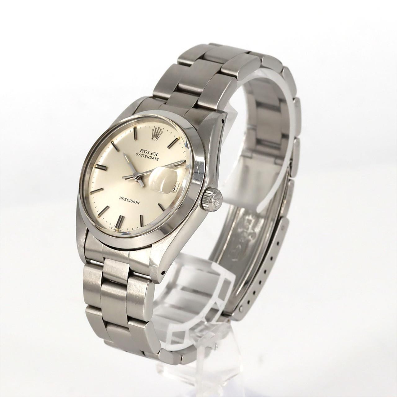 ロレックス オイスターデイト 6694 SS 手巻 5番台