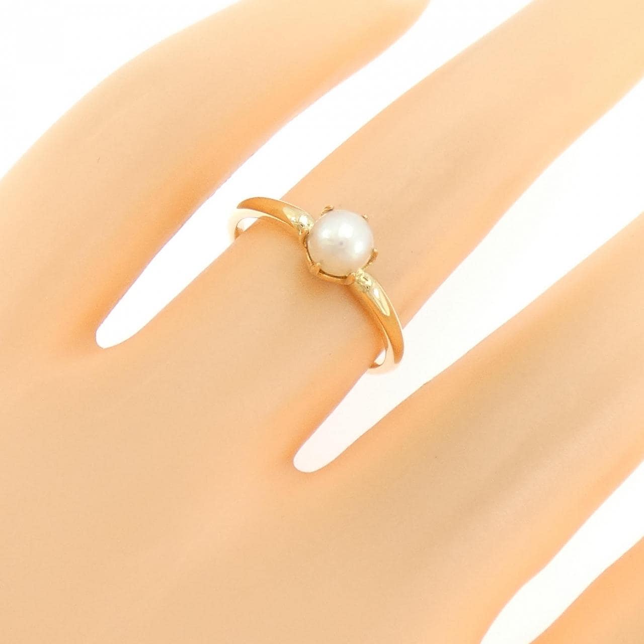 4゜C アコヤパール リング 4.8mm