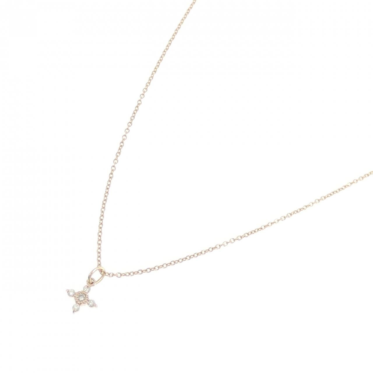 K18PG ダイヤモンド ネックレス