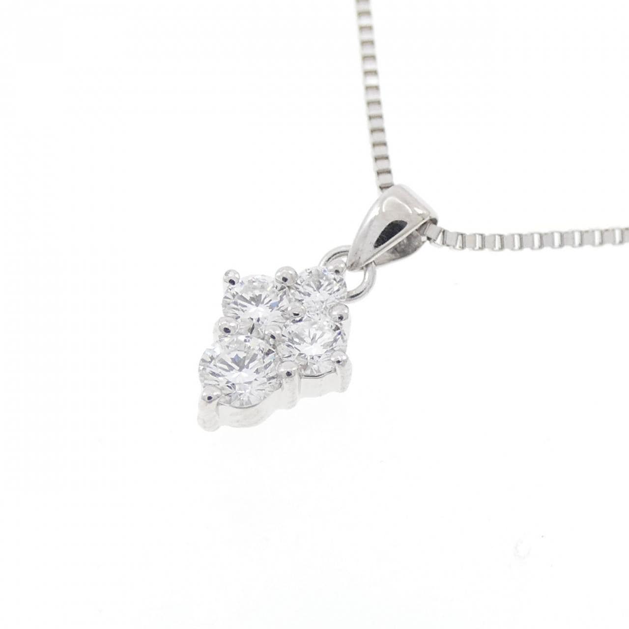 PT900/PT850 ダイヤモンド ネックレス 0.25CT