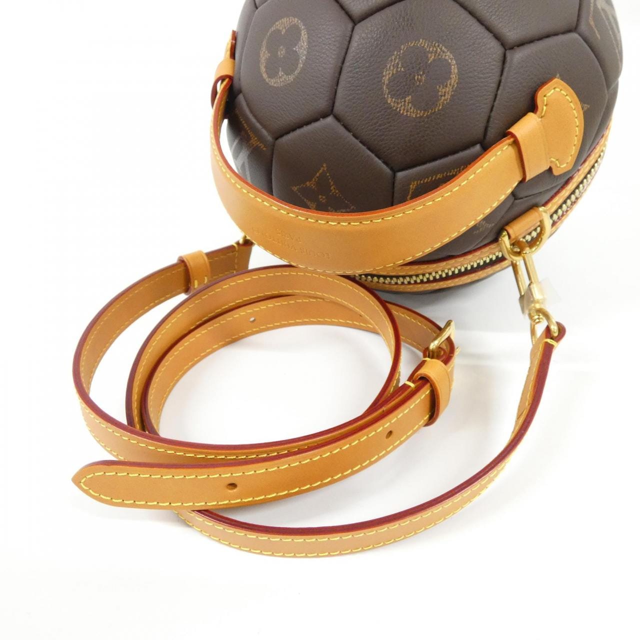 ルイヴィトン モノグラム レザー サッカーボール バッグ M13894 バッグ