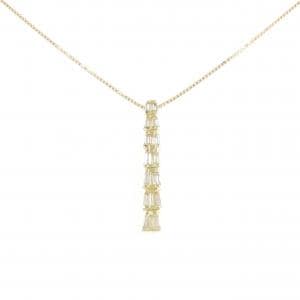 K18YG ダイヤモンド ネックレス 0.92CT