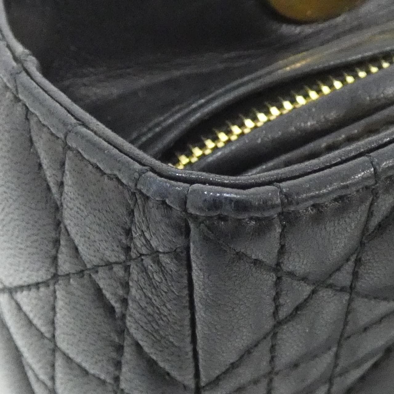 【ヴィンテージ】クリスチャンディオール レディ ディオール ミディアム CAL44550 バッグ