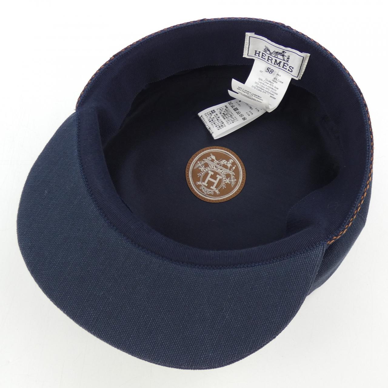 エルメス HERMES EX-LIBRIS クルードセル H211015N CAVALE キャップ