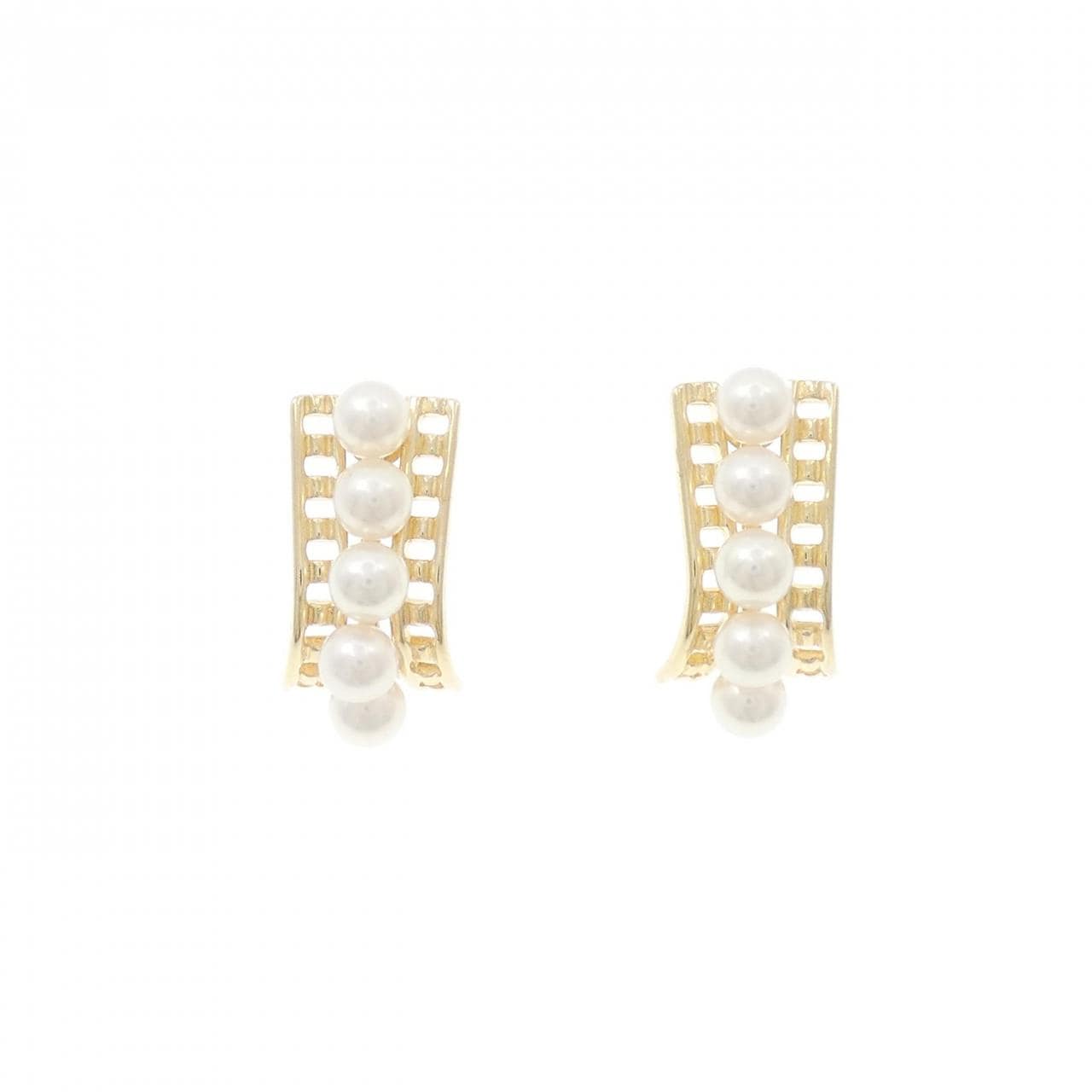 K18YG アコヤパール ピアス