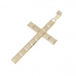 K18YG クロス ペンダント