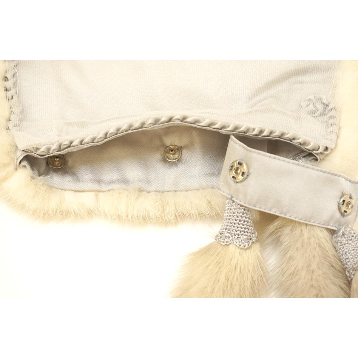 【未使用品】毛皮ストール　ミンク