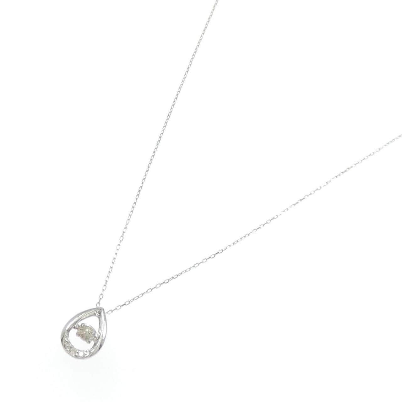 PT900/PT850 ダイヤモンド ネックレス 0.10CT