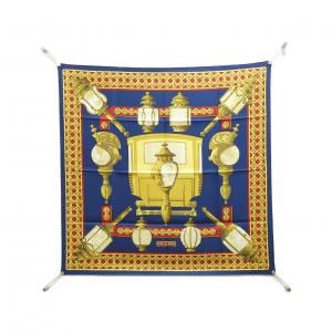 エルメス FEUX DE ROUTE カレ スカーフ