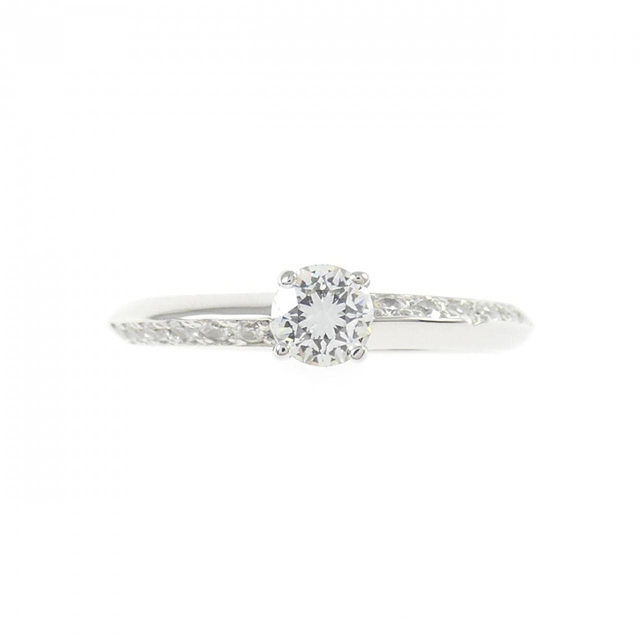 PT900 ダイヤモンド リング 0.242CT H VS2 Fair