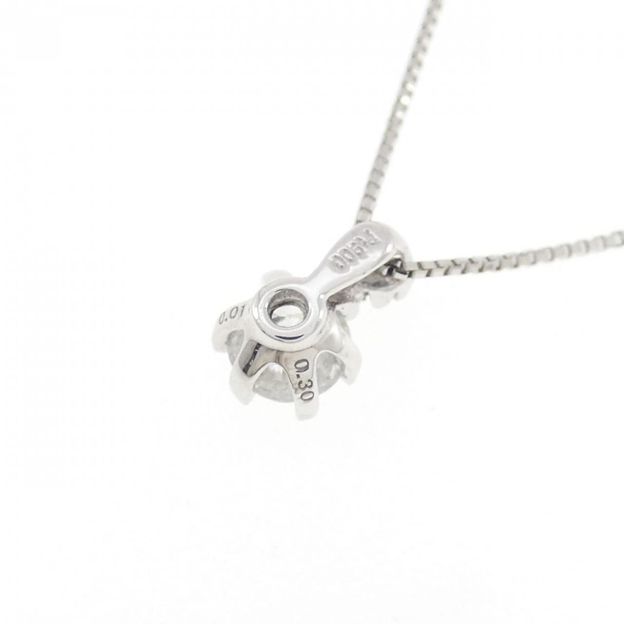 PT900/PT850 ダイヤモンド ネックレス 0.30CT