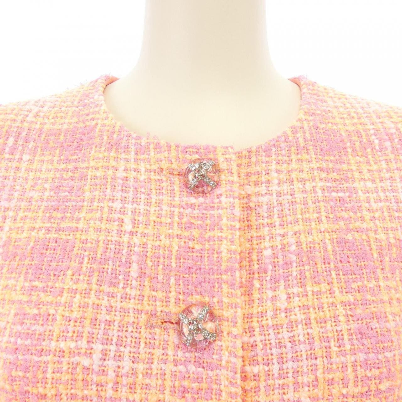 シャネル CHANEL P76339V68218 ノーカラージャケット