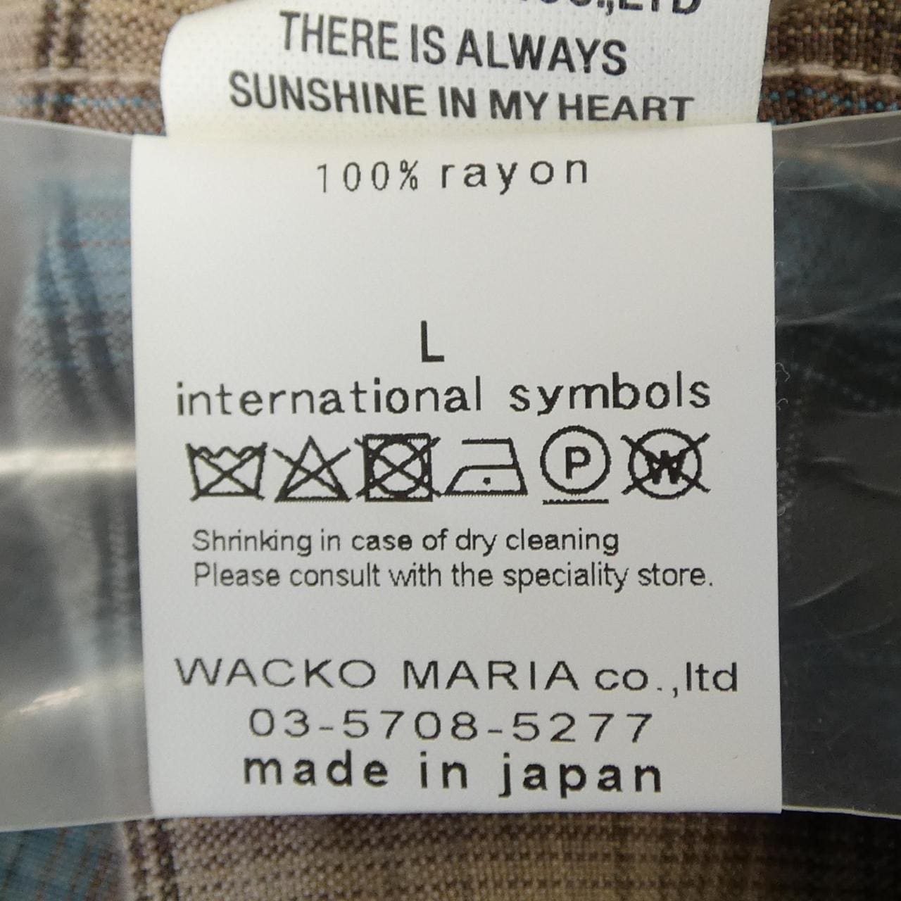 ワコマリア WACKO MARIA シャツ