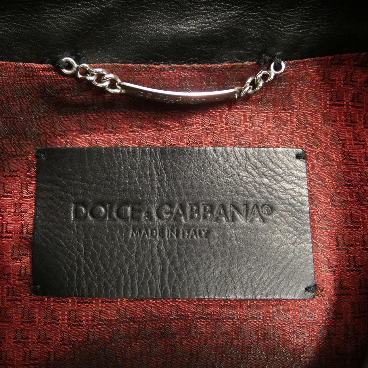ドルチェアンドガッバーナ DOLCE&GABBANA G9BQ1L レザージャケット