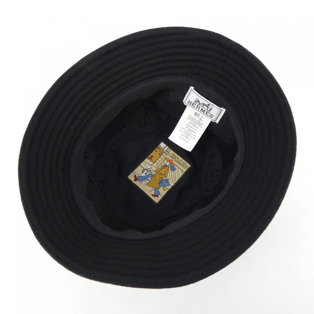 エルメス HERMES LA PARISIENNE/H PASSANT H222020N カルヴィ ハット