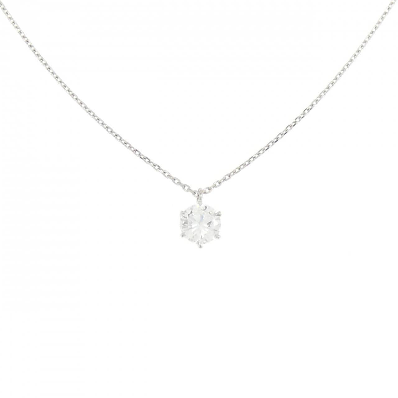 PT900/PT850 ダイヤモンド ネックレス 0.679CT F VS1 Good