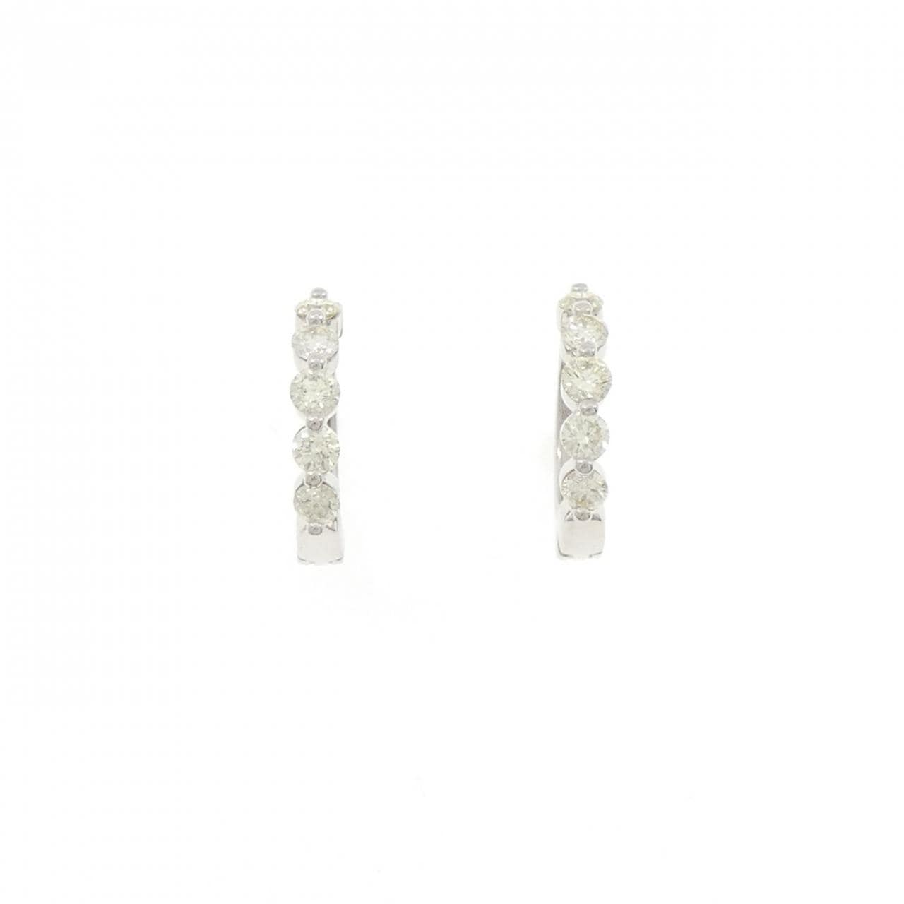PT900 ダイヤモンド イヤリング 1.00CT