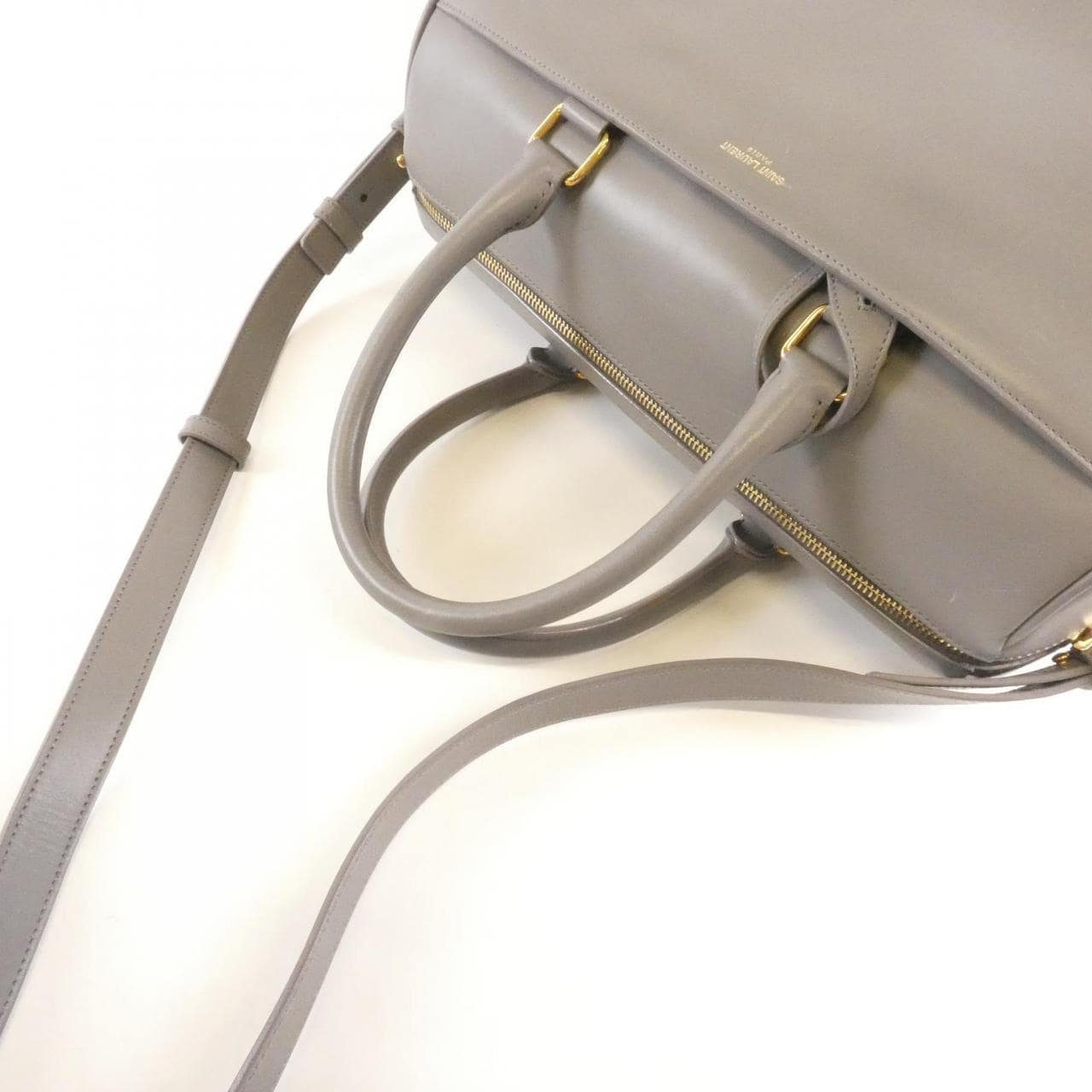 SAINT LAURENT Duffle S 322049 C150J Boston Bag