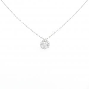 [BRAND NEW] PT Diamond Necklace 0.209CT D SI1 Good