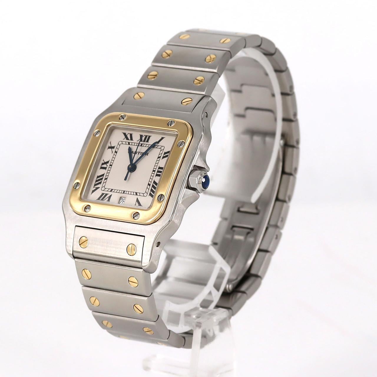 カルティエ サントスガルベLM コンビ W20011C4 SSxYG クォーツ