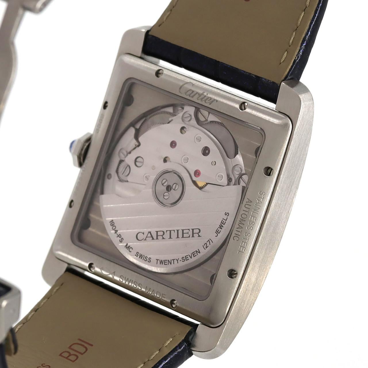 カルティエ タンクMC LM W5330003 SS 自動巻