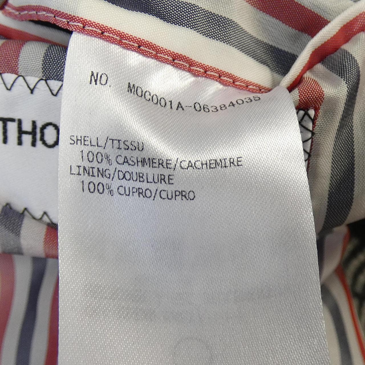 トムブラウン THOM BROWNE MOC001A コート