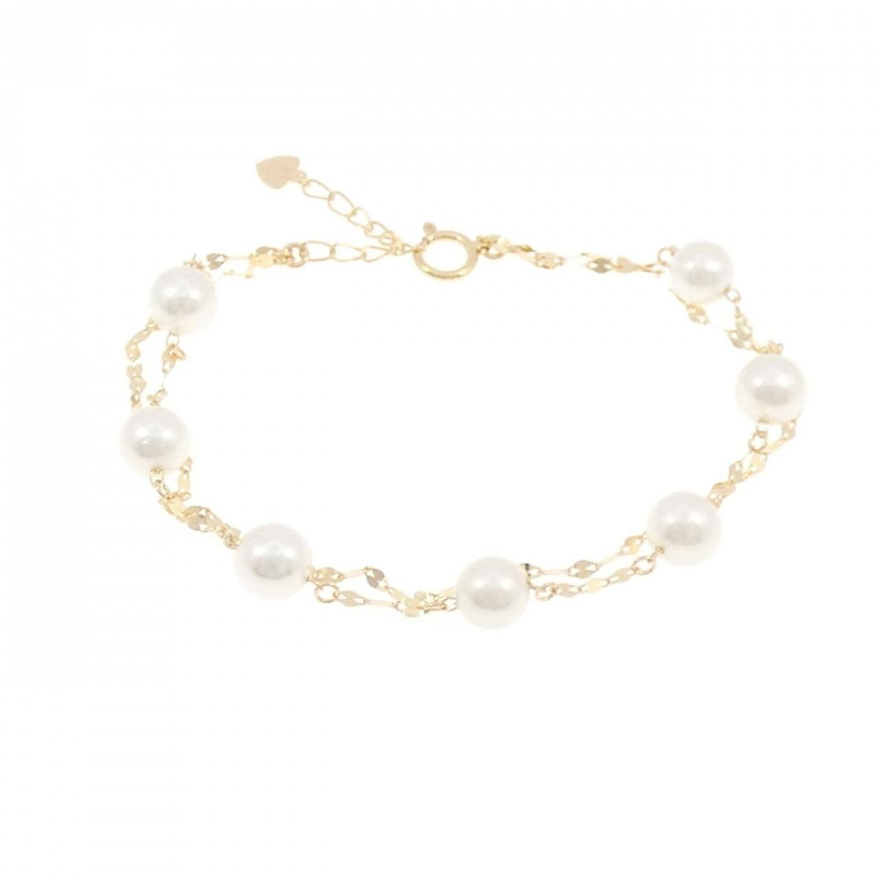 K18YG Akoya珍珠手鍊