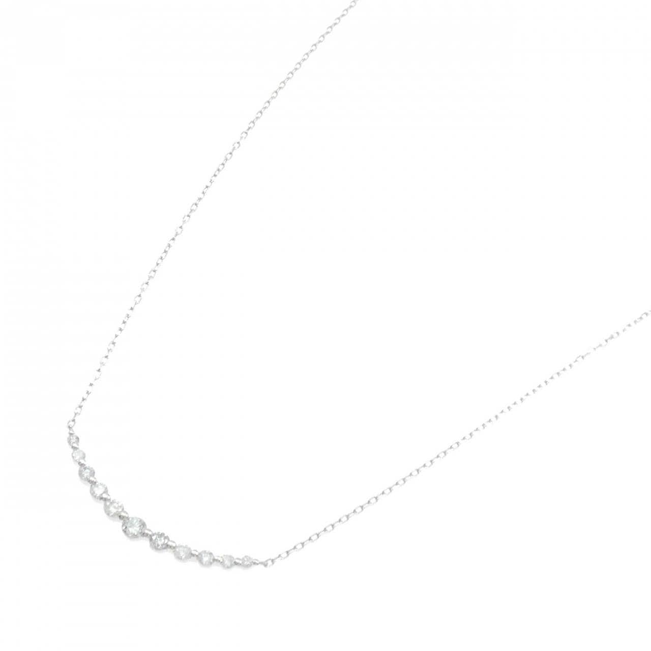 PT900/PT850 ダイヤモンド ネックレス 0.50CT