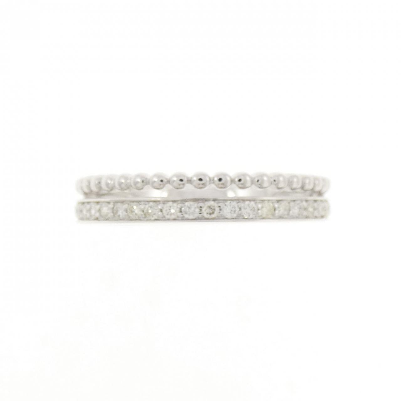K18WG ダイヤモンド リング 0.21CT