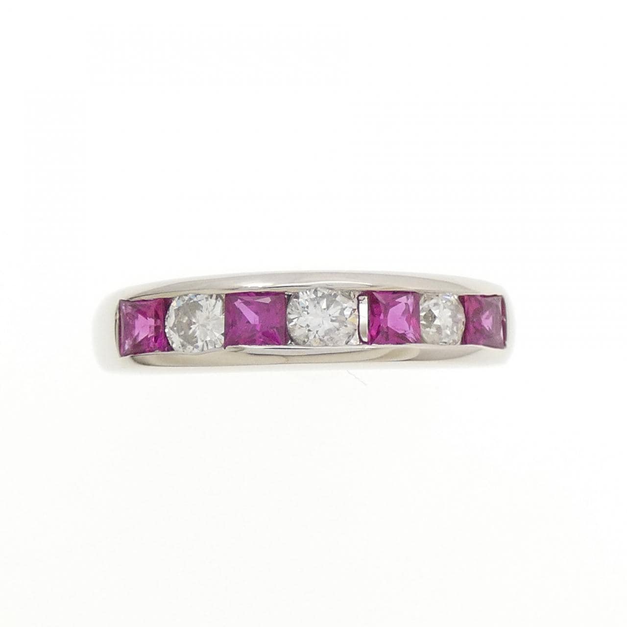 PT900 ルビー リング 0.45CT