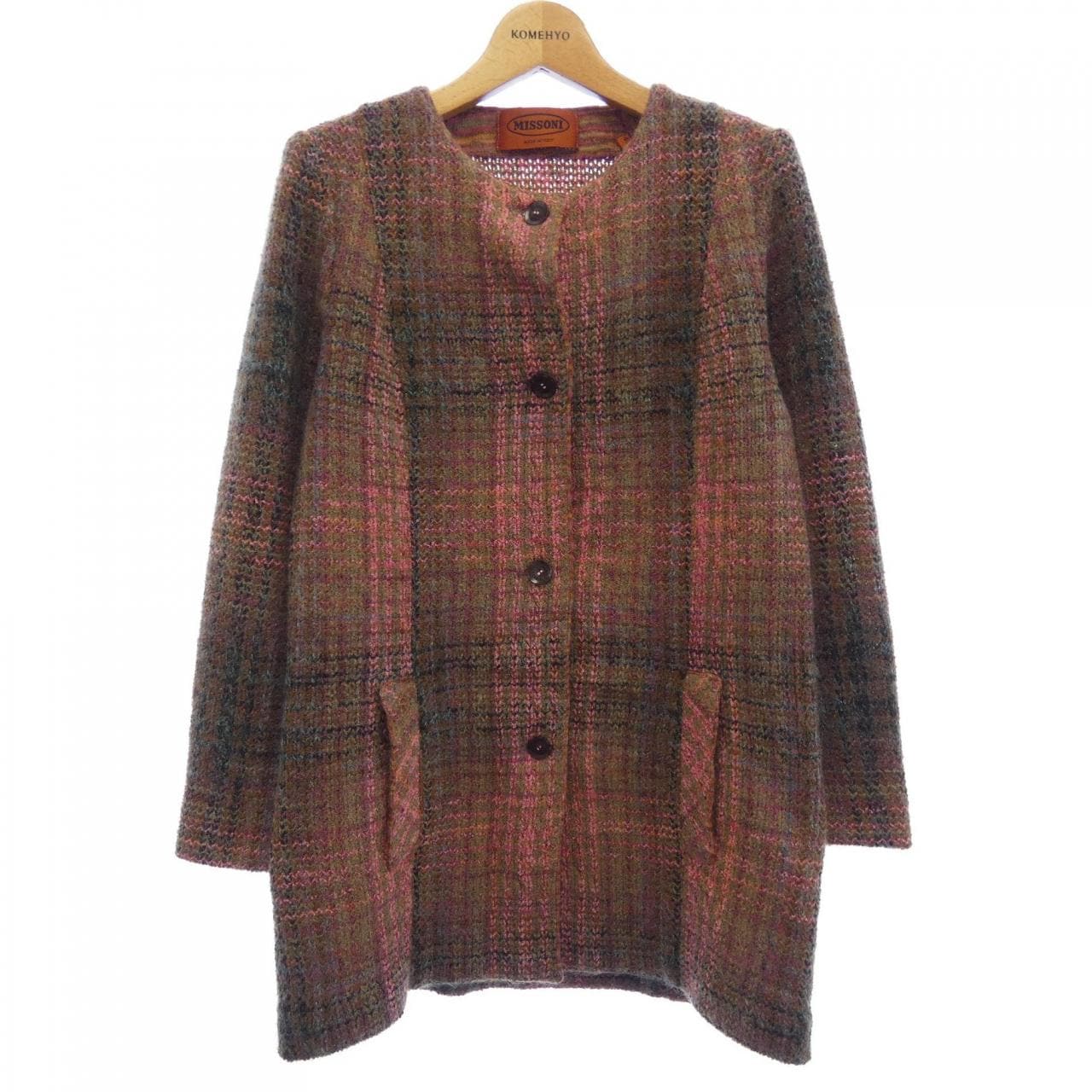 【ヴィンテージ】ミッソーニ MISSONI コート