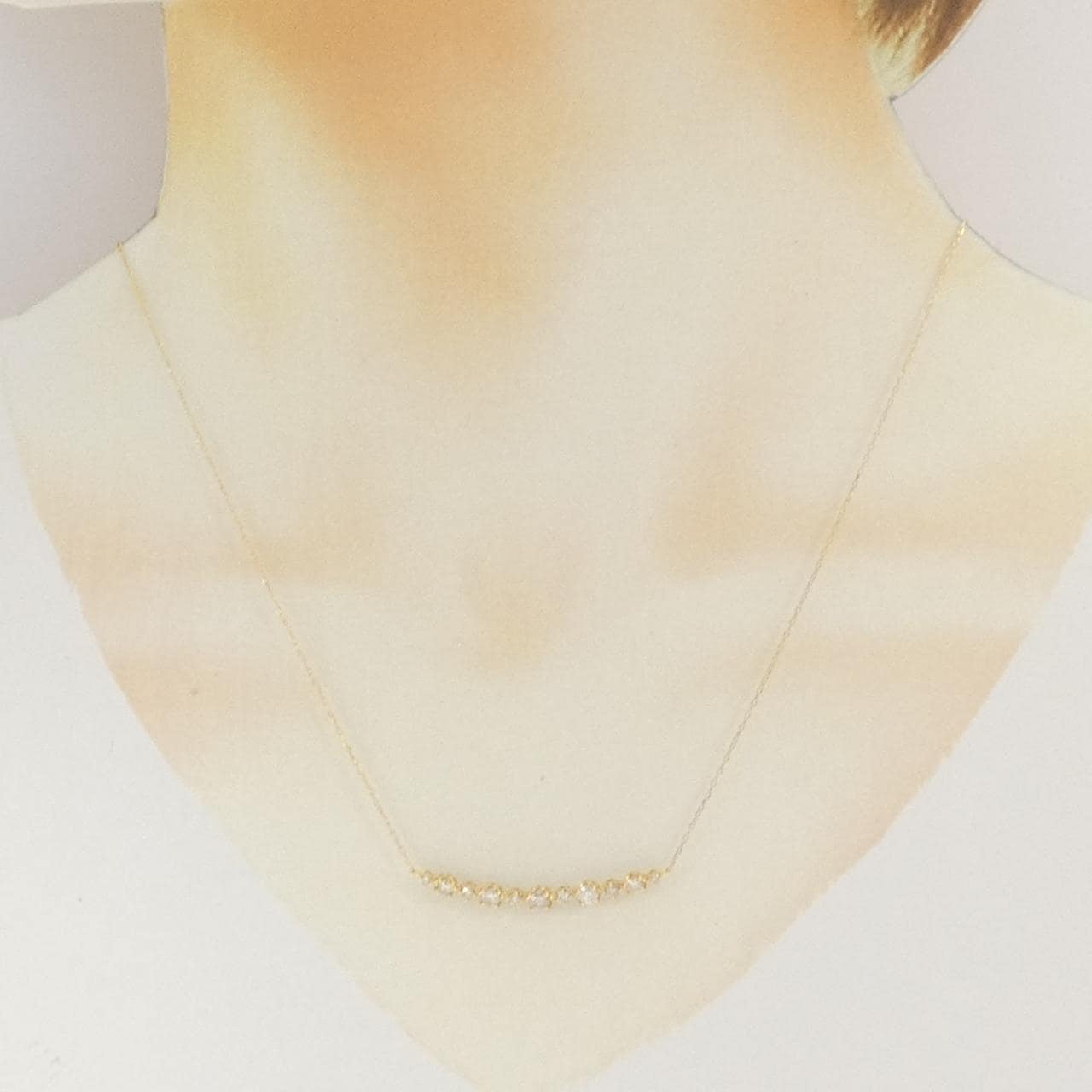 K18YG ダイヤモンド ネックレス 0.50CT