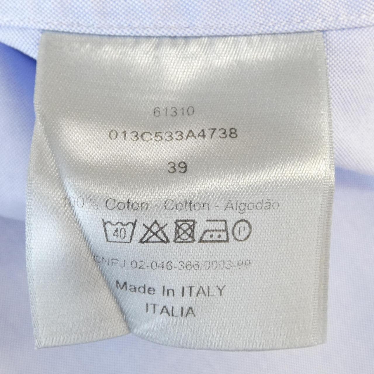 ディオール DIOR 013C533A4738 S／Sシャツ