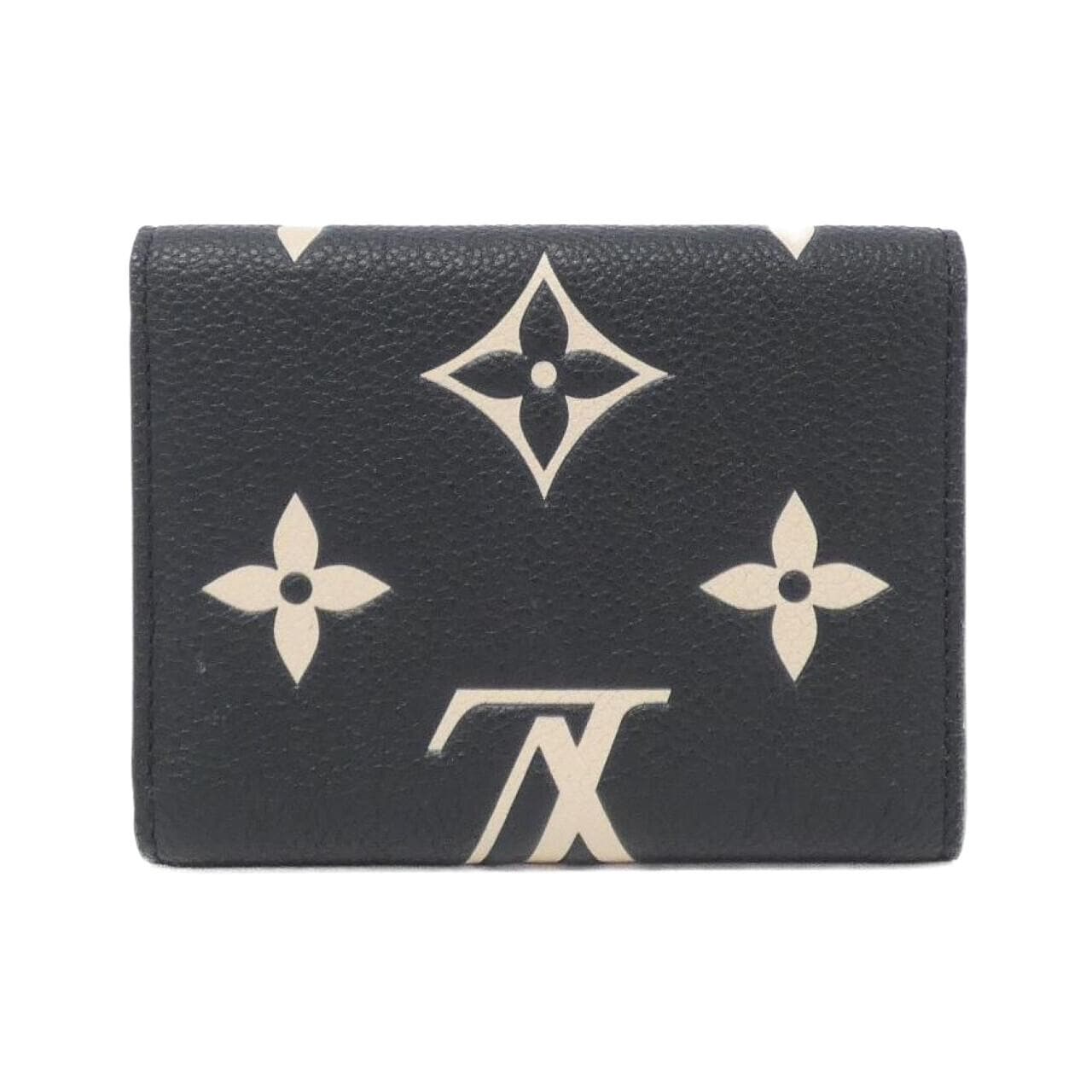 LOUIS VUITTON Bicolor Monogram Empreinte Portefeuille Victorine M80968 Wallet